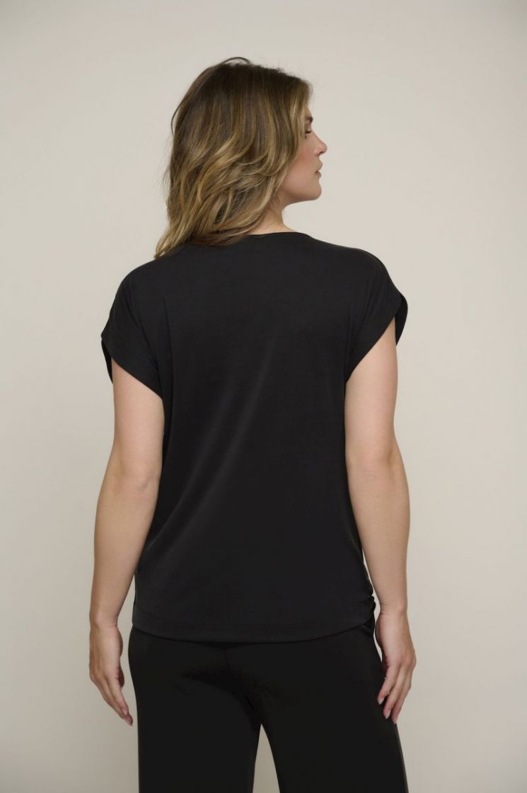 Short sleeve top - Black