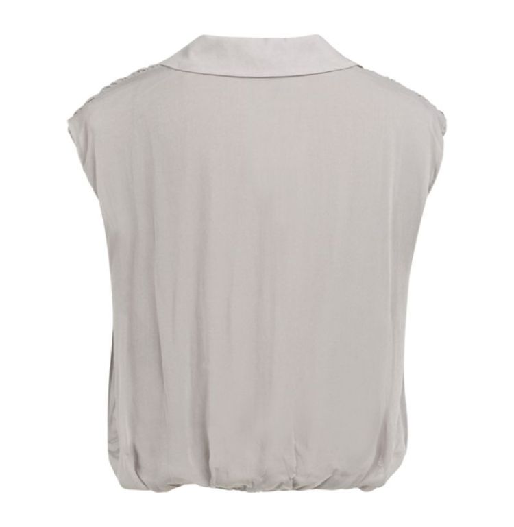 Sleeveless blouse with tie det 73927 STORM CLO