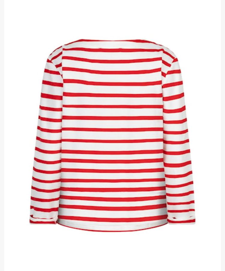 Terry Stripe & logo - Red