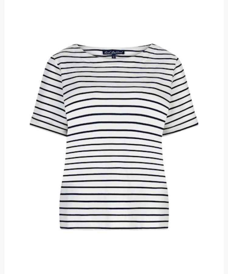 Terry Stripe Short Sleeve - Darkblue