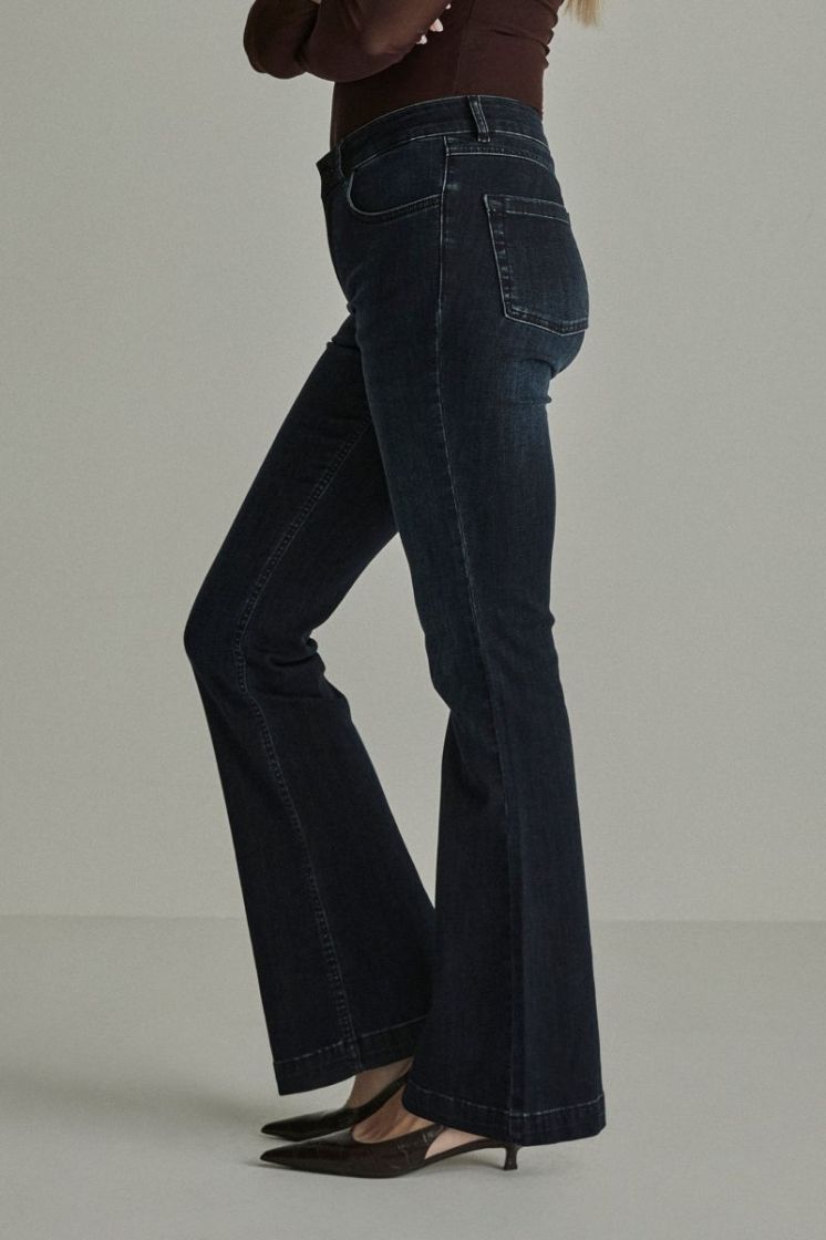 Jade Para Mi Jeans D25 Blue Black