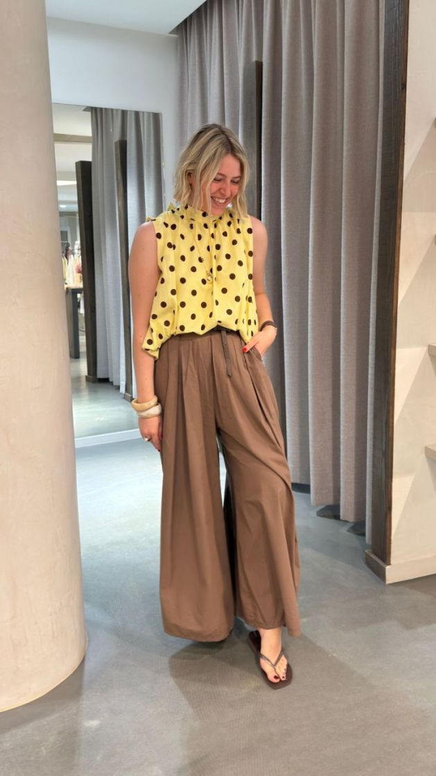 bloes bol open rug jaune