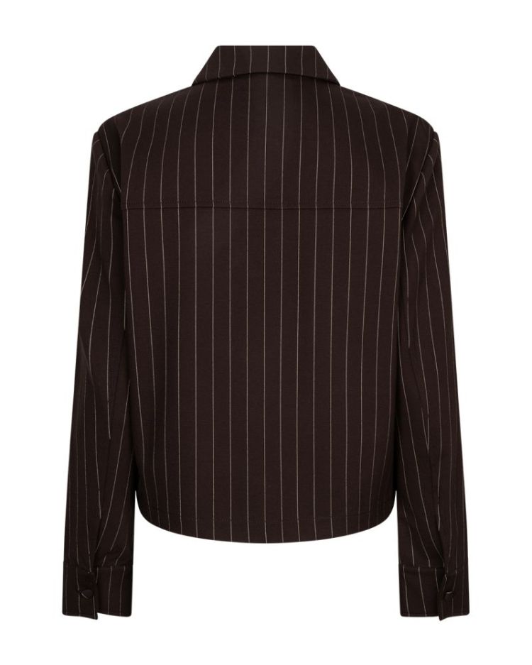 Jacket punta pinstripe - espresso