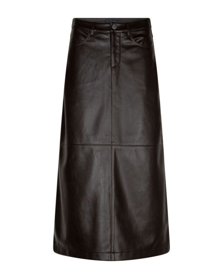 Alina Faux leather - espresso
