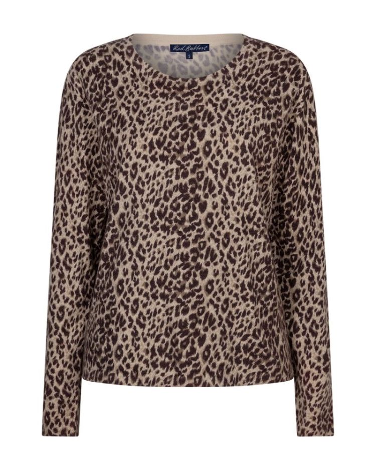 Sweet animal print - burgundy